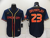 Astros 23 Michael Brantley Navy Nike 2022 City Connect Cool Base Jerseys,baseball caps,new era cap wholesale,wholesale hats